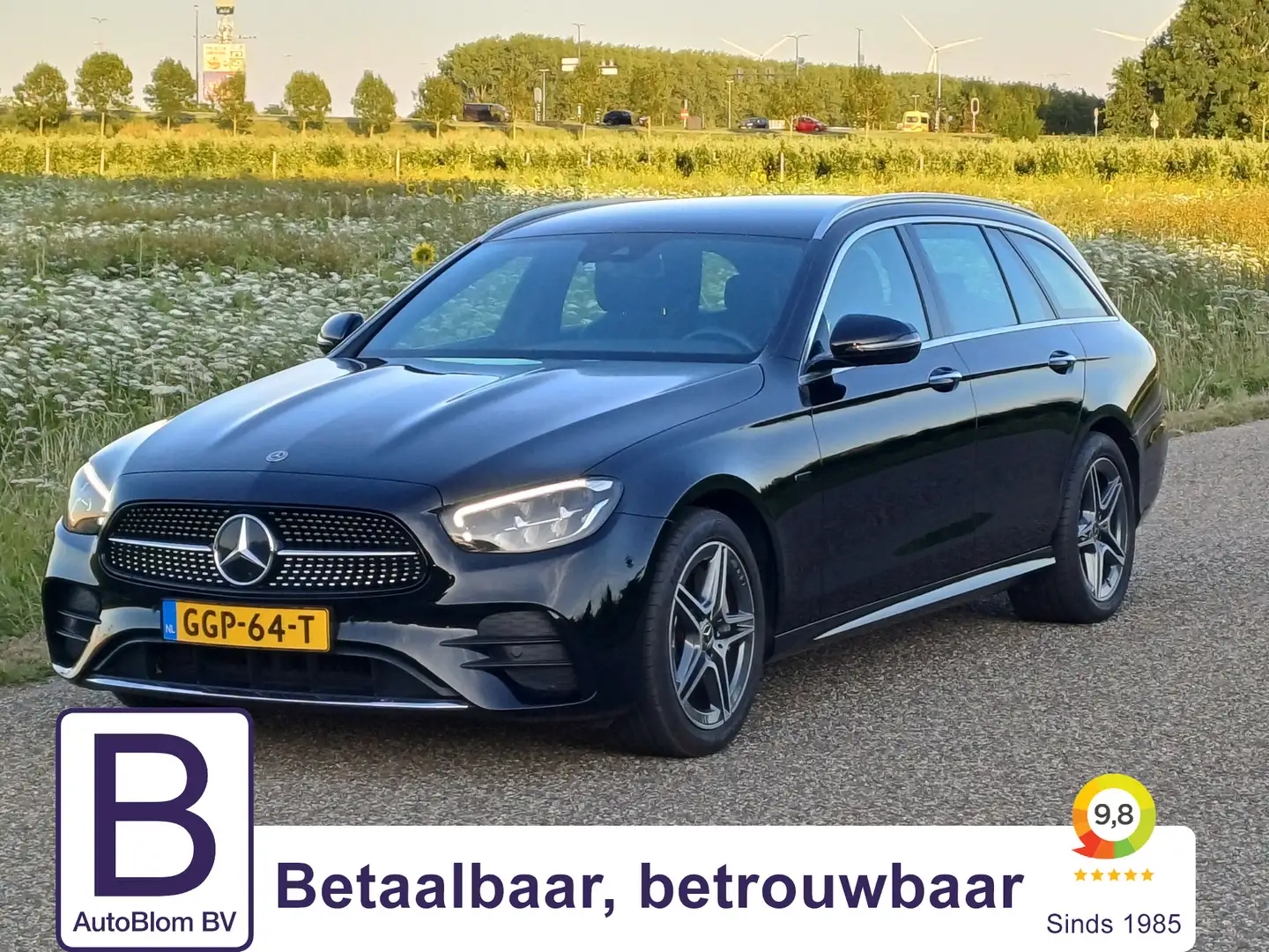 Mercedes-Benz E 300 Estate e AMG Line /AMG Line/Prachtige auto/Lage KM Negro - 1