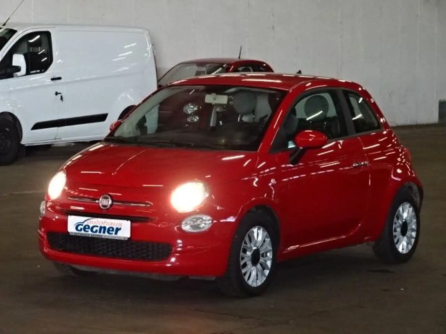 Fiat 500 1.2 8V Start&Stopp Pop Klima UConnect LMF Rot - 2
