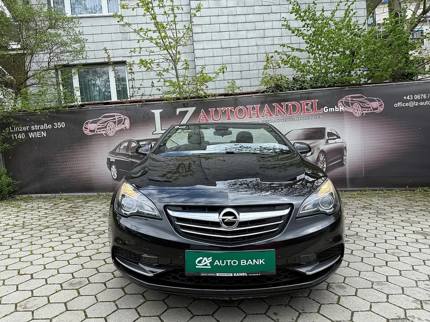 Opel Cascada 1,4 Turbo Edition Zwart - 2
