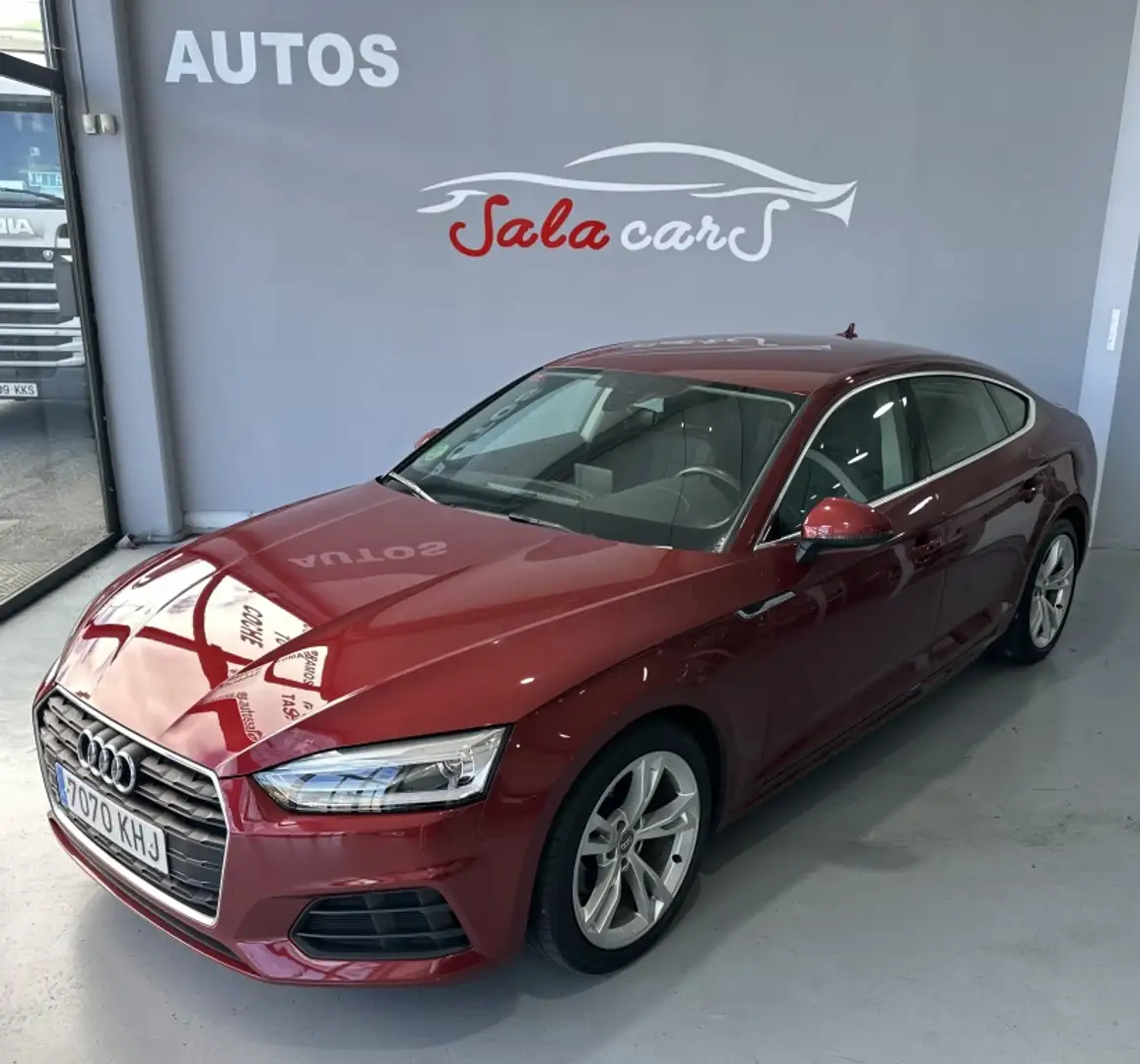 Audi A5 Sportback 2.0TDI Advanced S tronic 110kW crvena - 2