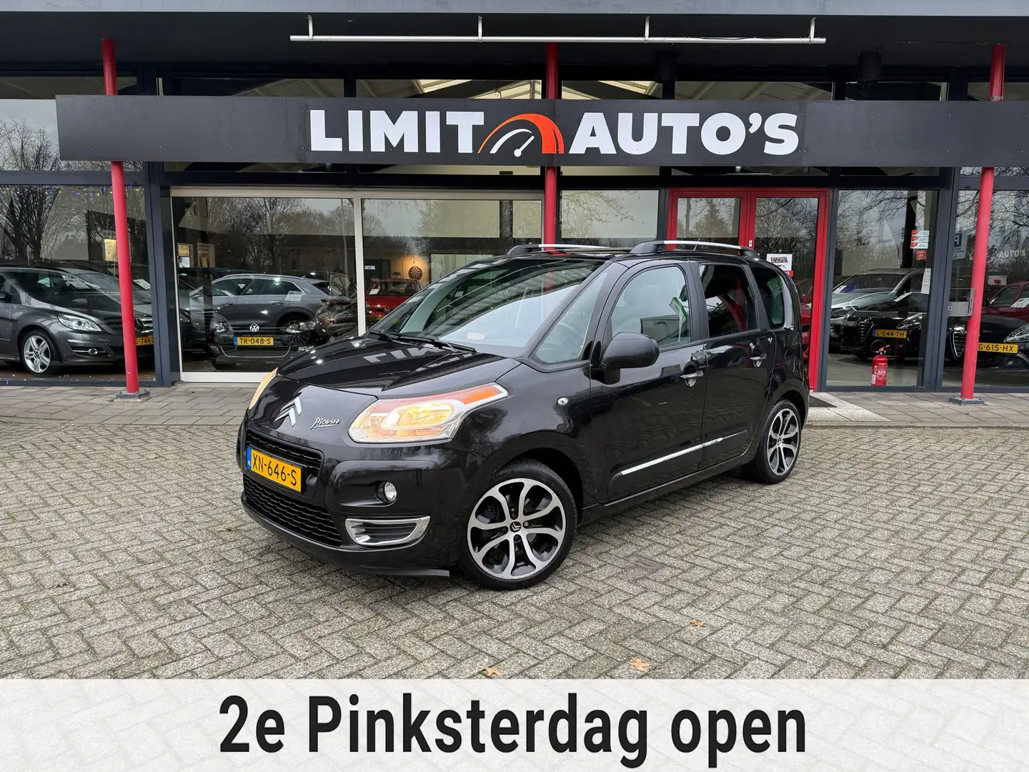 Citroen C3 Picasso 1.6 VTi Aura Clima/Cruise/Pano/Pdc/Lmv/Apk Negro - 1