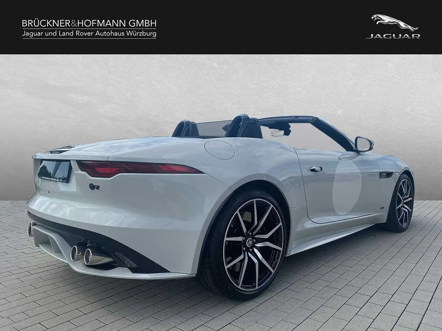 Jaguar F-Type Cabriolet P575 AWD ZP Edition Weiß - 2