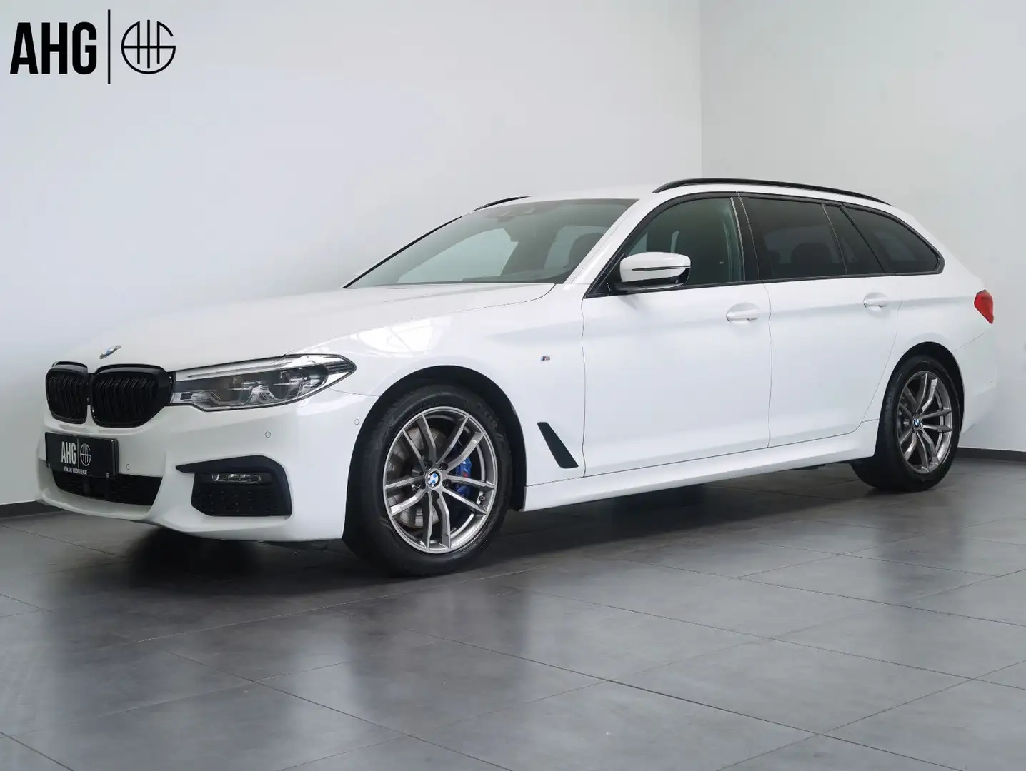 BMW 530 i Touring M Sportpaket ACC/FERNPARKEN/AHK Weiß - 1