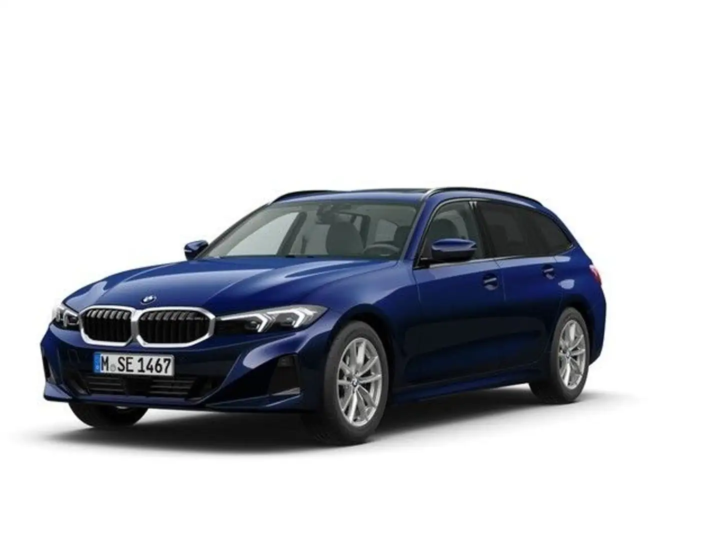 BMW 318 i Touring Auto Navi Aktive Geschw. Panorama K Blau - 1