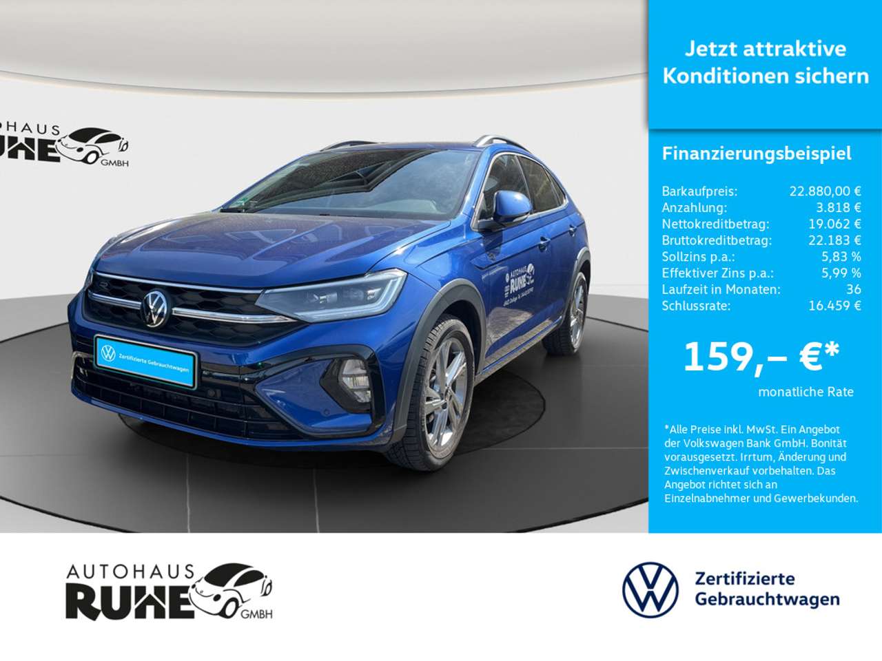 Volkswagen Taigo 2024 — R-line 1.0 TSI 85 kW DSG KAMERA NAVI