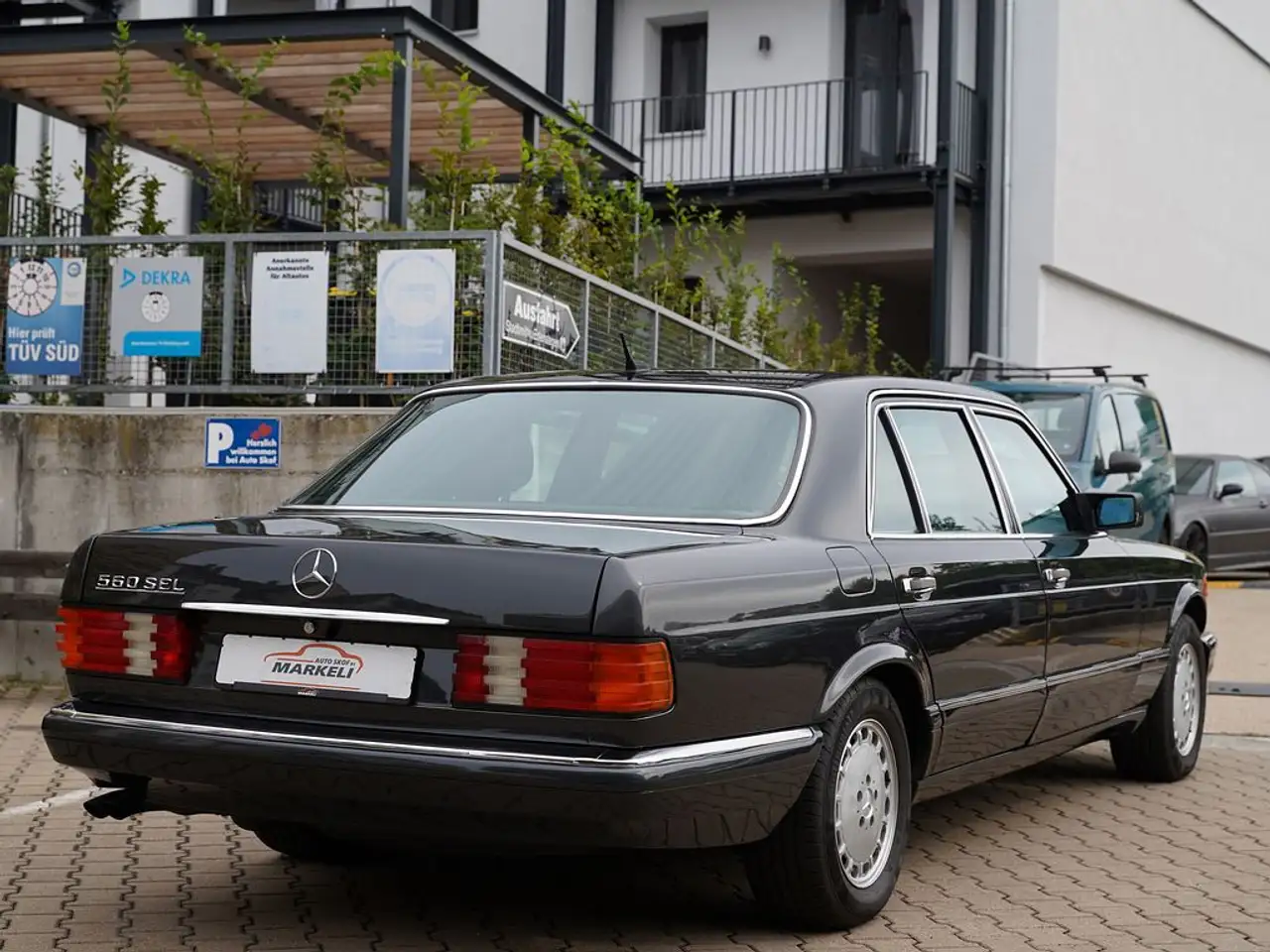 Mercedes-Benz S 560 Deutsch | SEL | W126 | 5.5 V8 | 279 PS | Automatik | Leder | Klimaautomatik | Sitzheizung v+h | Schiebedach, foto 3