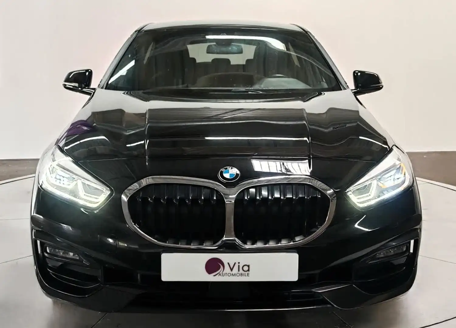 BMW 118 118d 150 ch Edition Sport Schwarz - 2