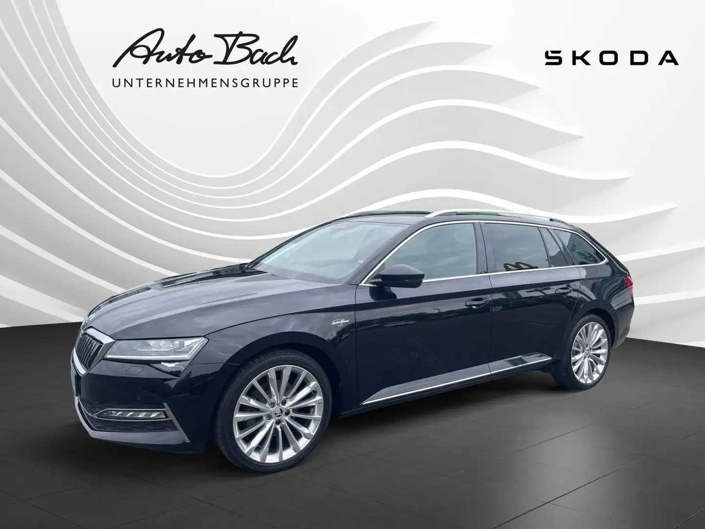 Skoda Superb Combi iV L&K 1.4 eTSI DSG Navi LED AHK Schwarz - 1
