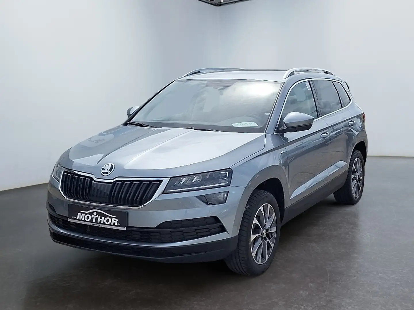 Skoda Karoq Drive 125 1.5 TSI ACT 4xSHZ LM LED PDC Gris - 2