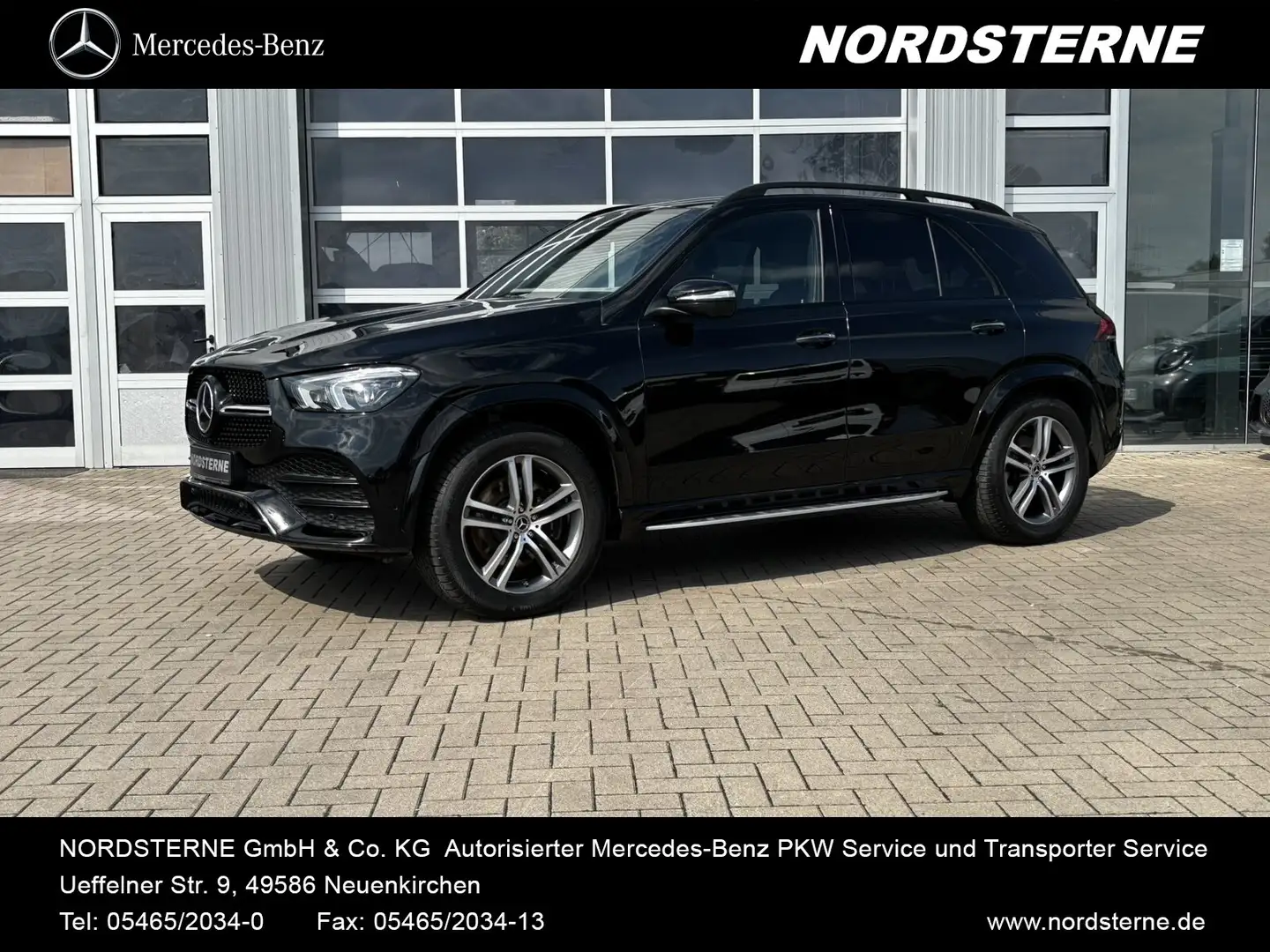Mercedes-Benz GLE 300 GLE 300 d 4M AMG-LINE+DISTRONIC+AHK+360+AIRMATIC Negru - 1