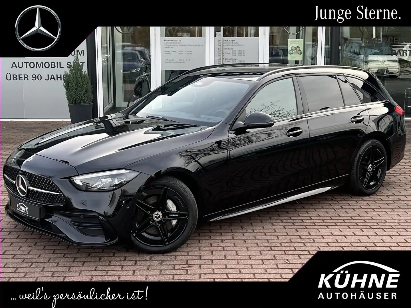 Mercedes-Benz C 200 T AMG Line Night+Distronic+EasyPack+Kamera Schwarz - 1