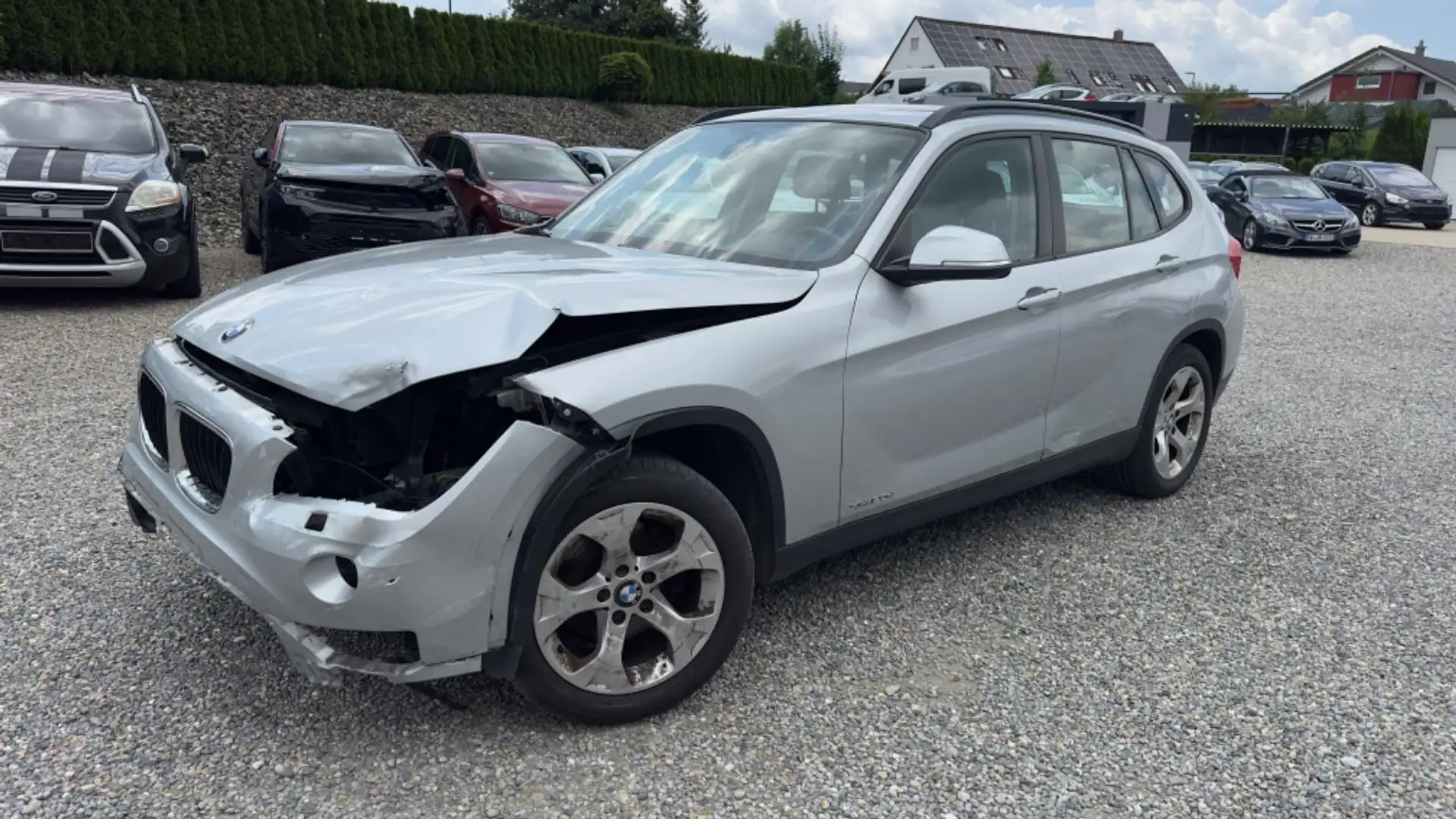 BMW X1 20 d xDrive Automatik Xenon Leder Navi Pano Zilver - 1