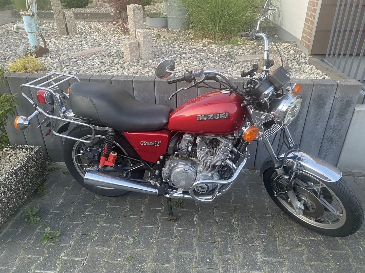 Suzuki GS 550 GS550L erster Soft Copper von Suzuki Rouge - 1
