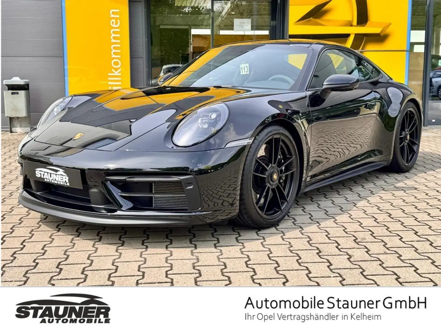 Porsche 992 GTS *360°KAMERA*RACE TEX*BOSE*XPEL FOLIE*1HAND* Noir - 1