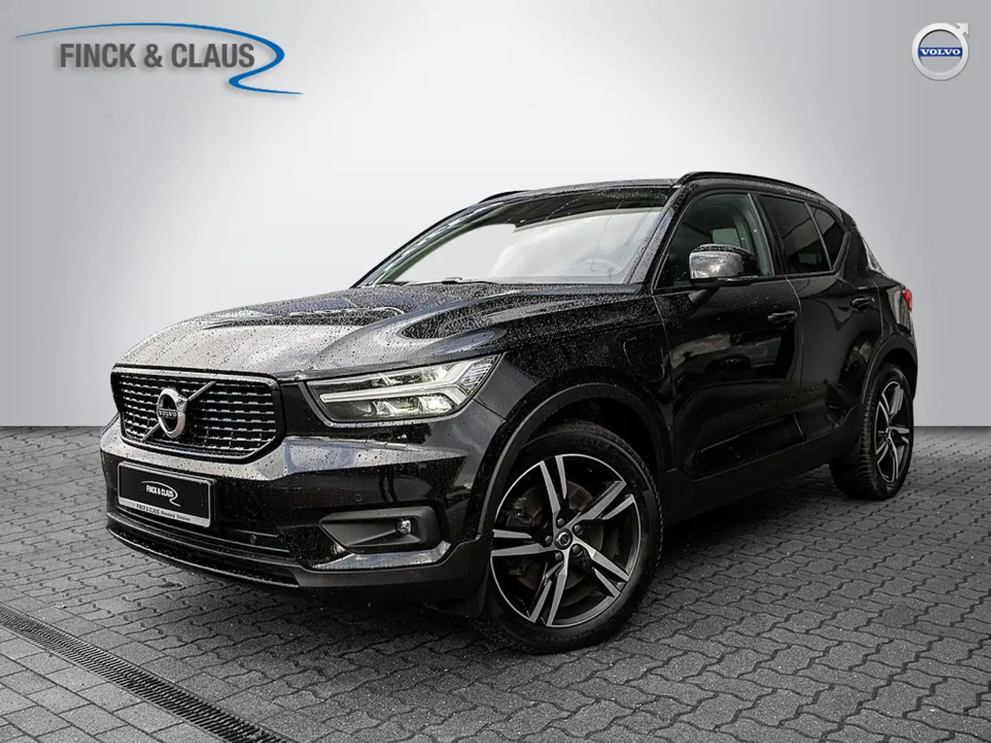 Volvo XC40 T5 Recharge R Design Expression ACC, AHK Noir - 1