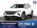 Hyundai TUCSON 1,6 CRDI Hybrid 48V Aut. AHK ASSISTENZ R-KAM Weiß - thumbnail 1