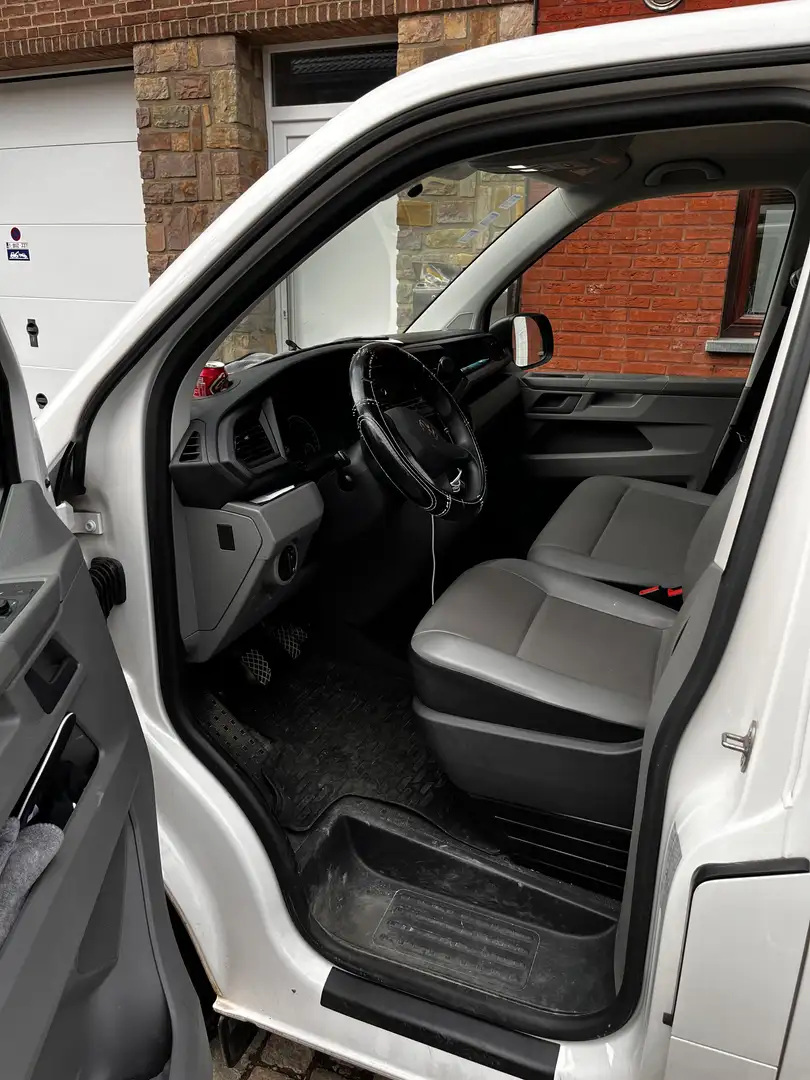 Volkswagen Transporter vw transporter dubelcabin Blanc - 2