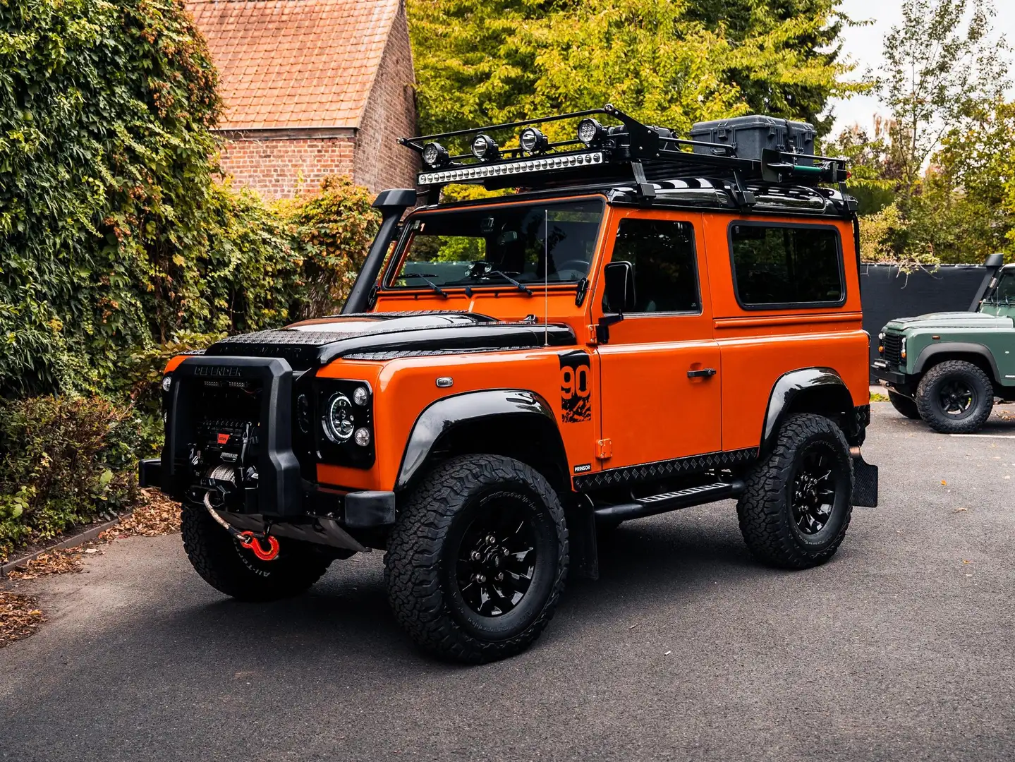 Land Rover Defender Defender 90 Adventure EDITION FULL OPT 45,900 EX Orange - 2