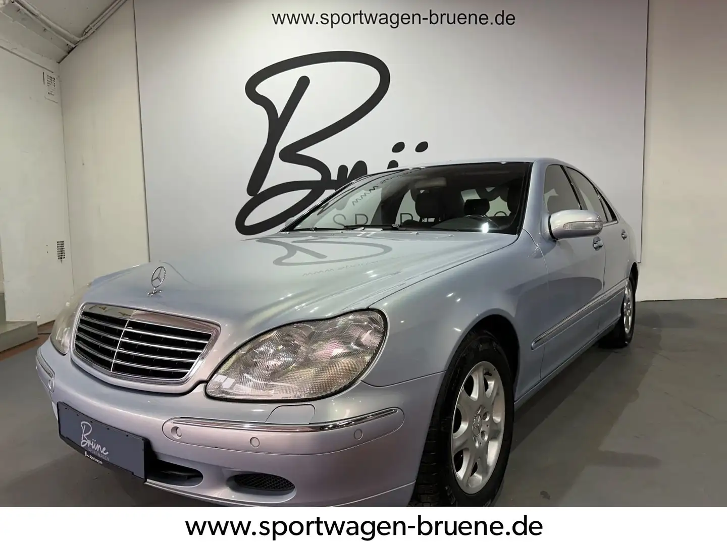 Mercedes-Benz S 500 2.HAND/82TKM/SCHECKH./VOLL/ROSTFREI/TOP Blau - 1
