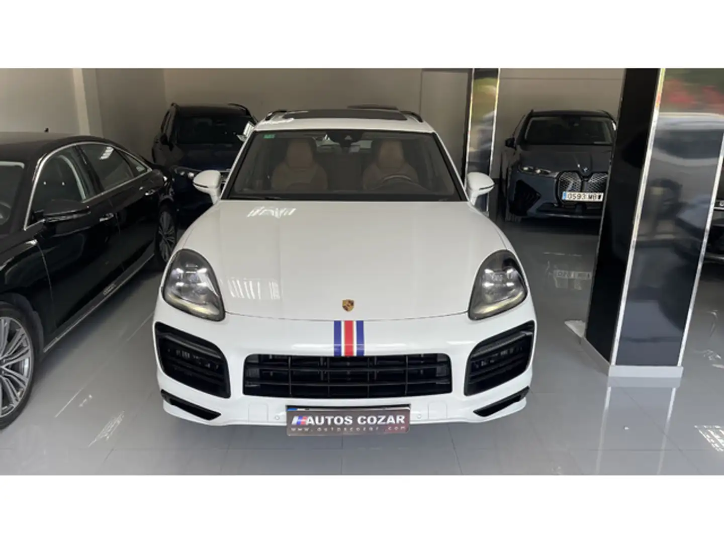 Porsche Cayenne Aut. Blanc - 1