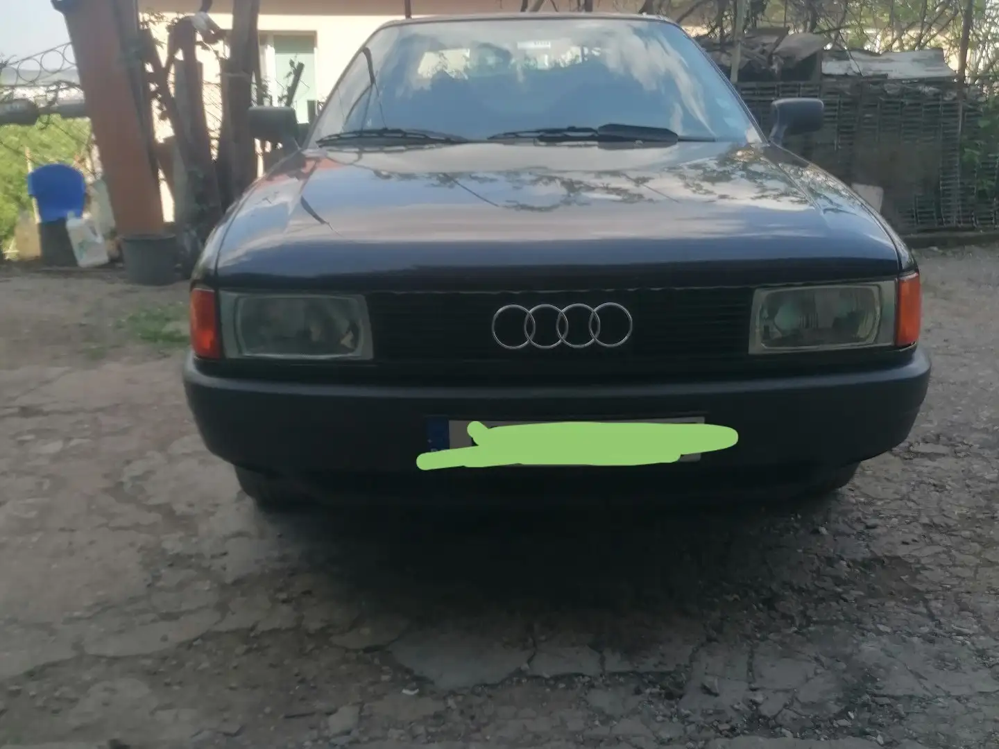 Audi 80 1.8 e Zwart - 2
