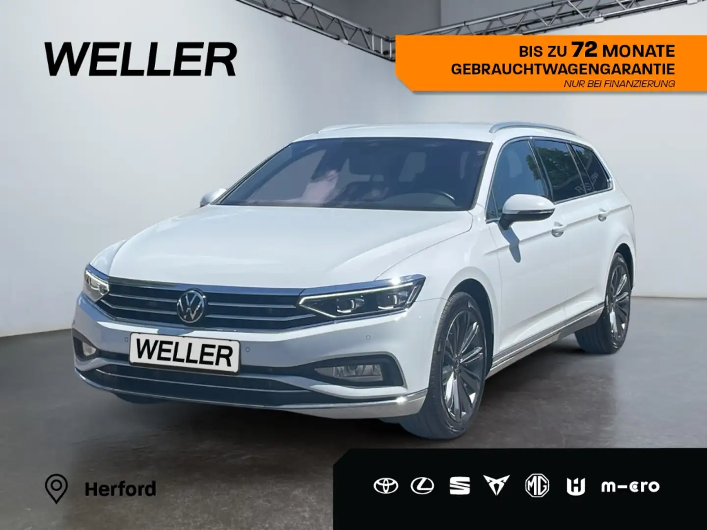 Volkswagen Passat Variant 2.0 TDI DSG Elegance *Matrix*ACC* Weiß - 1