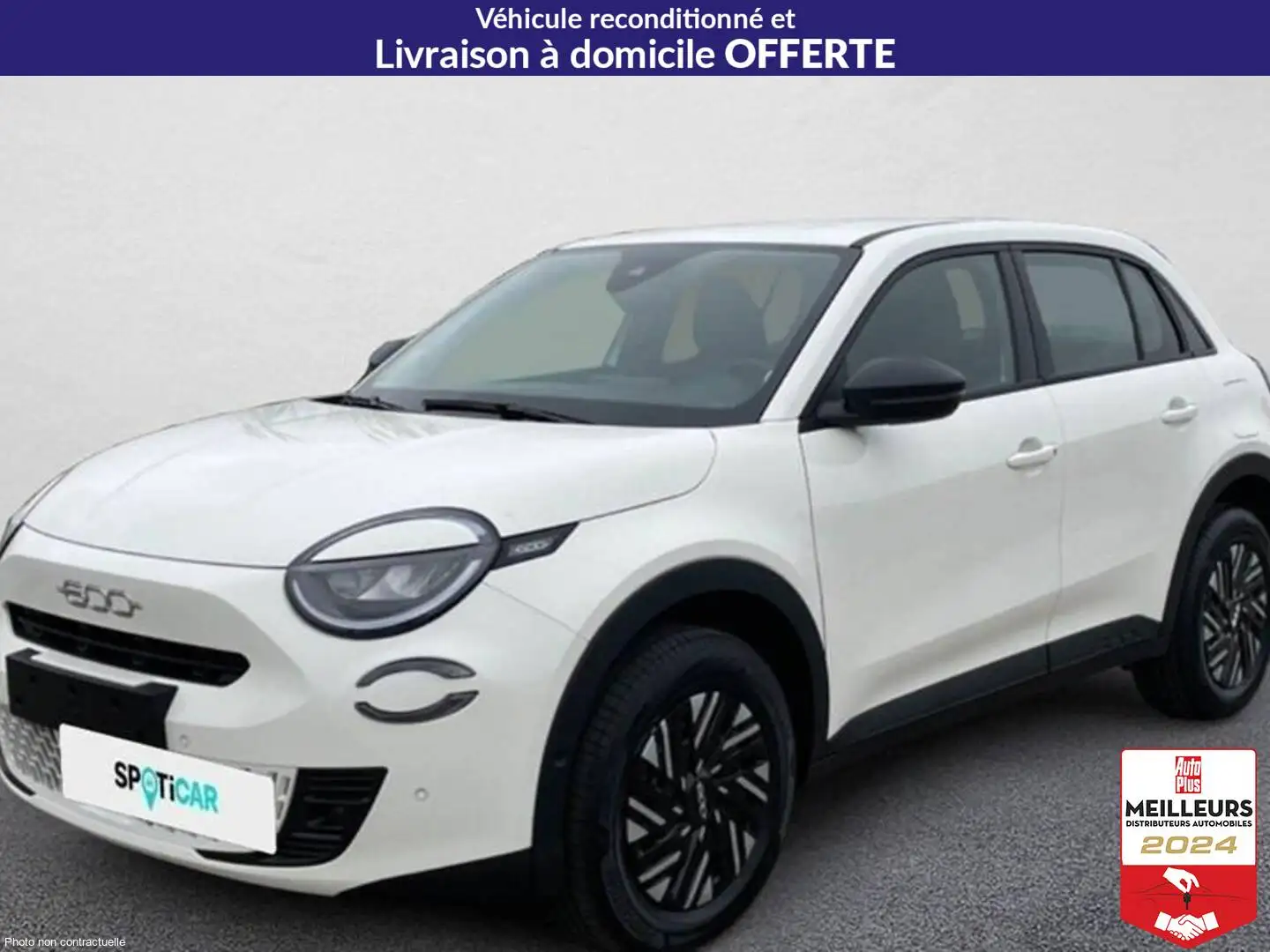 Fiat 600 600 1.2 hybrid 100 ch dct6 Blanc - 1