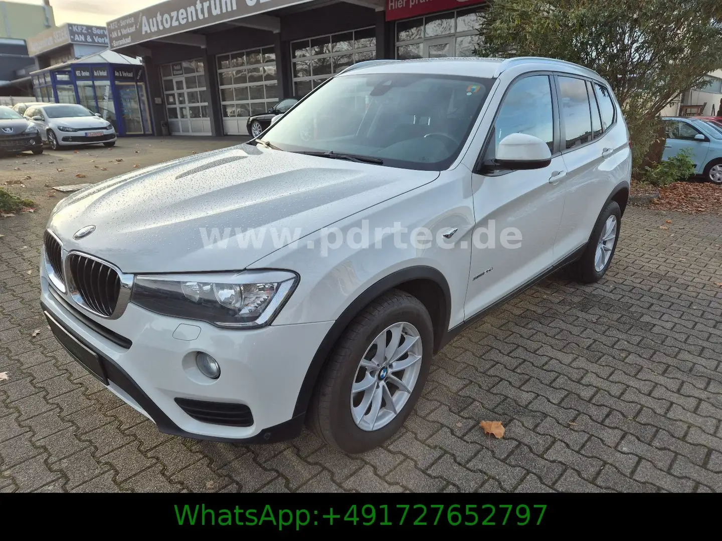 BMW X3 *xDrive 20 d*Euro6*TüV+Service neu*AHK*Autom.* Weiß - 1