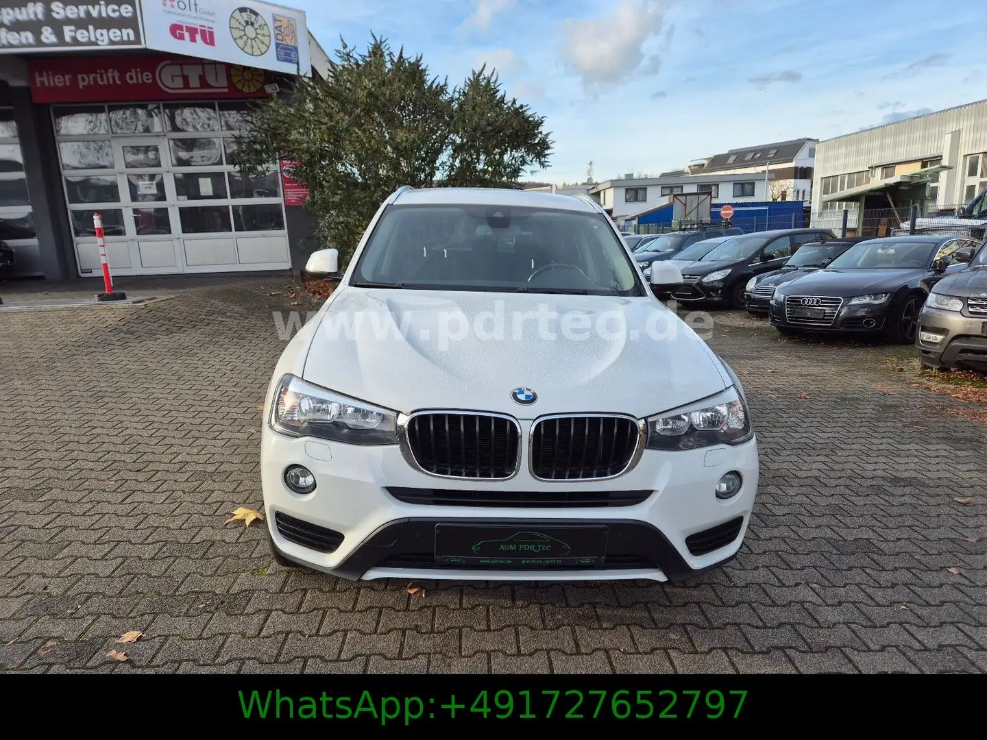 BMW X3 *xDrive 20 d*Euro6*TüV+Service neu*AHK*Autom.* Weiß - 2