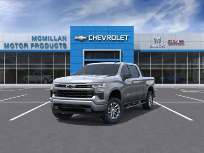 Gray 2026 Chevrolet Silverado 1500 Pickup Truck Four-Wheel Drive Automatic