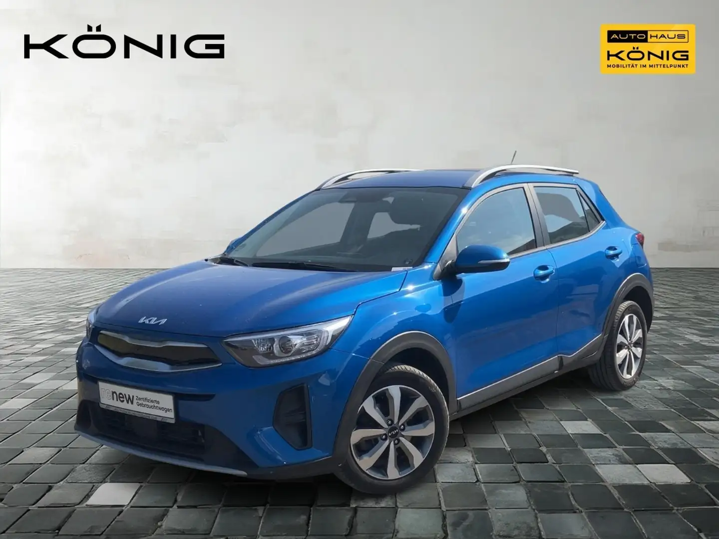 Kia Stonic 1.0T Vision Automatik Sitzheizung Blau - 1