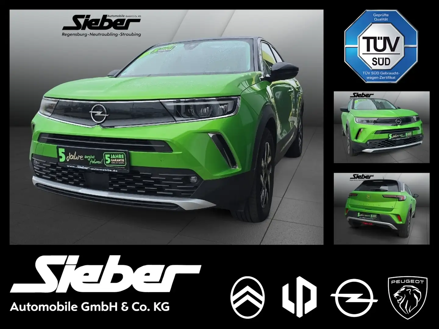 Opel Mokka-E Elegance **ACC*LED*Rückfahrkamera** Grün - 1