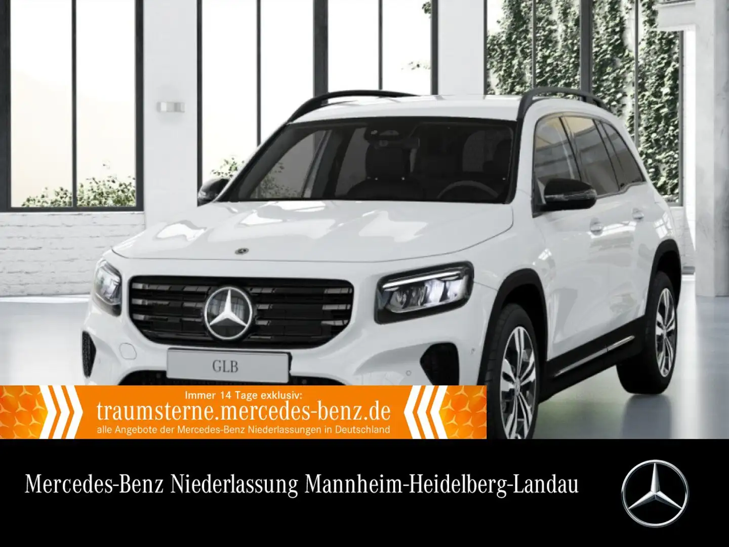 Mercedes-Benz GLB 200 PROGRESSIVE+NIGHT+AHK+LED+KAMERA+KEYLESS Weiß - 1