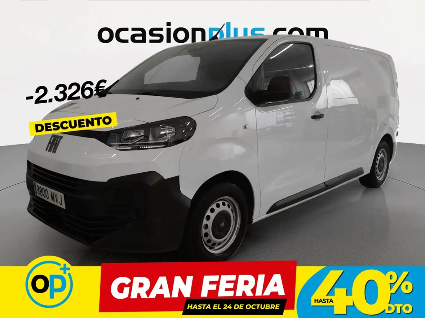 Fiat Scudo Furgón 1.5BlueHDI S&S L2 H1 88KW Blanco - 1
