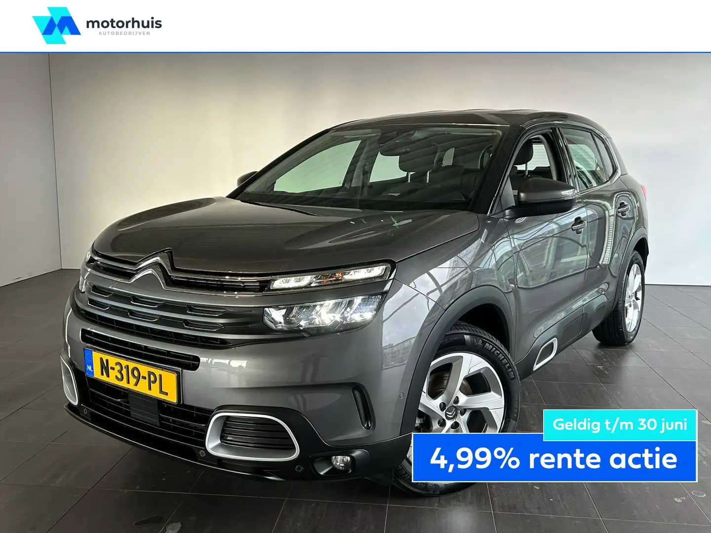 Citroen C5 Aircross 1.2 PureTech 130pk S&S EAT8 Business Grijs - 1