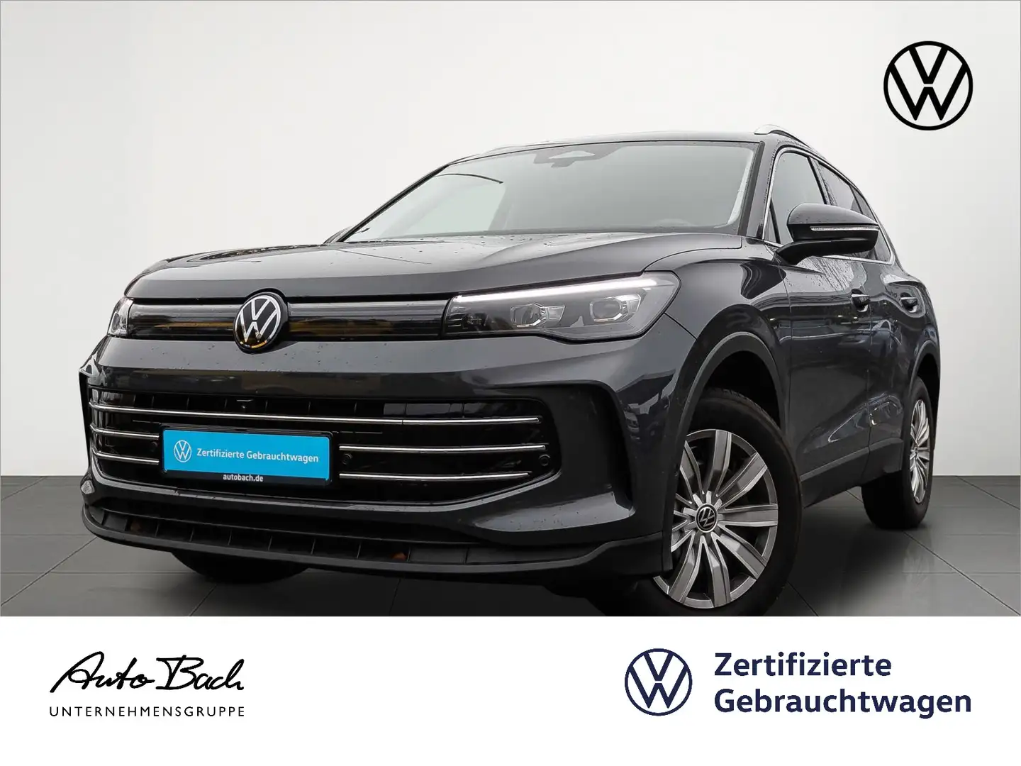 Volkswagen Tiguan 1.5 eTSI Elegance DSG Navi LED ACC EPH AH Gris - 1