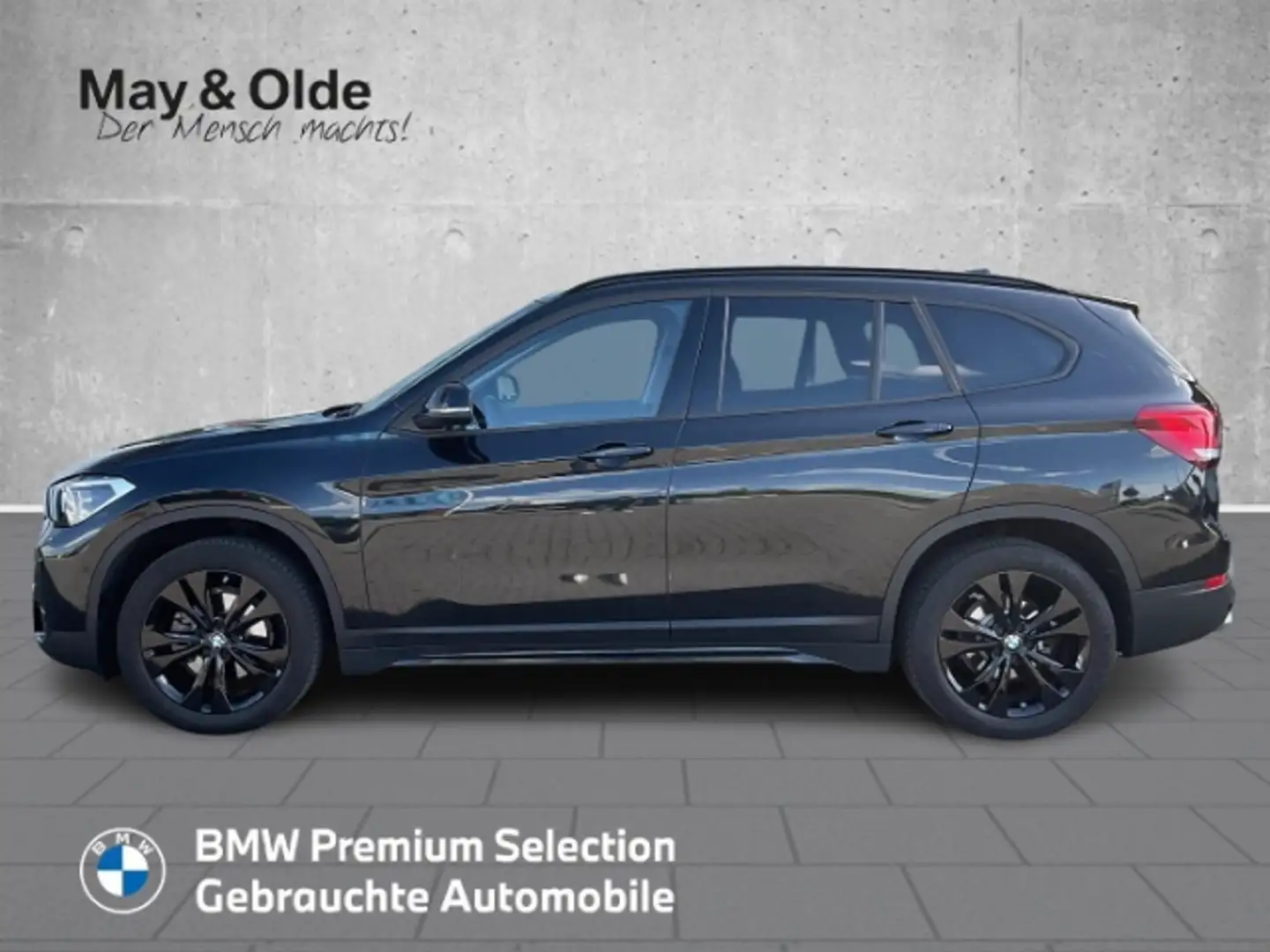 BMW X1 sDrive18i Navi LED SHZ PDC DAB Klima DAB Tempomat Noir - 2