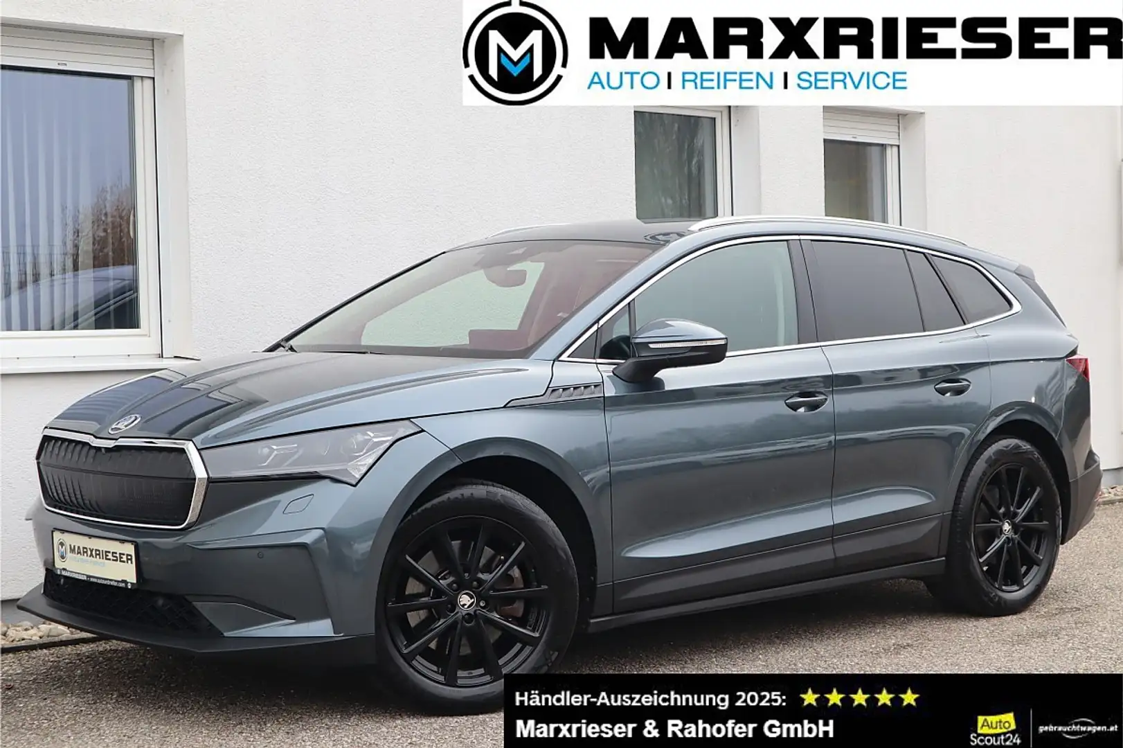 Skoda Enyaq iV 80 82kWh | Leder |Wärmepumpe| TOP | Grau - 1