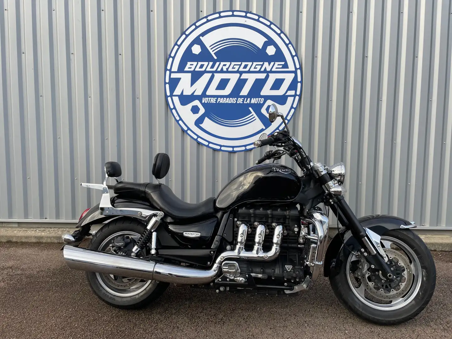 Triumph Rocket III Classic Zwart - 1