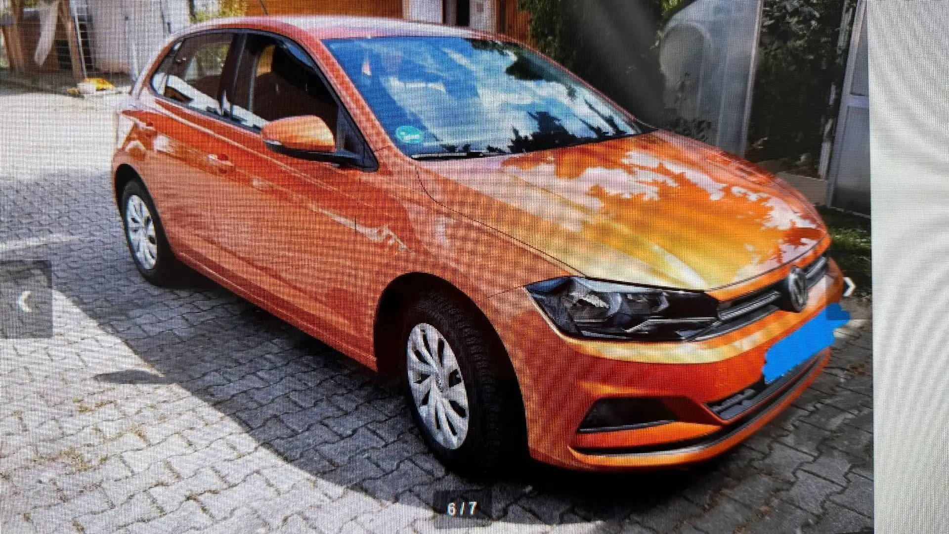 Volkswagen Polo VI Comfortline*1,0 75PS*KLIMA*PDC* Orange - 1