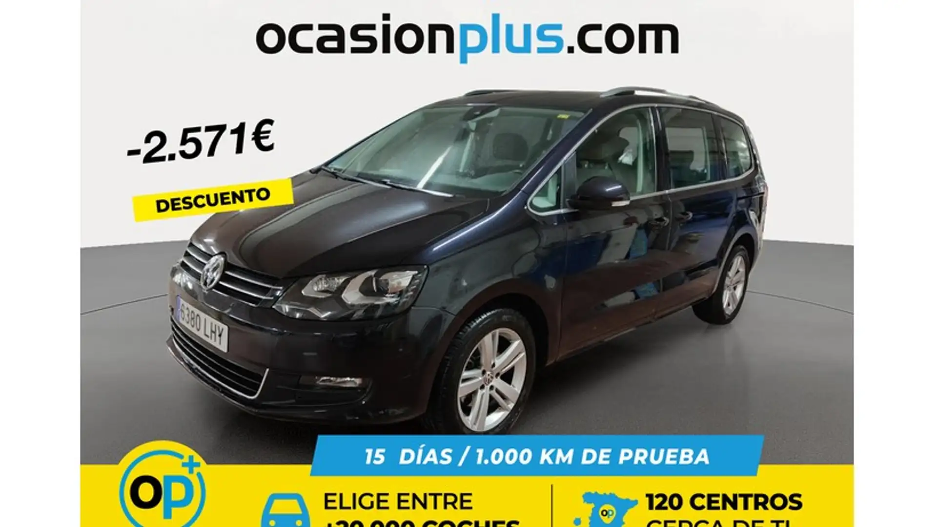 Volkswagen Sharan 1.4 TSI Advance 110kW Negro - 1