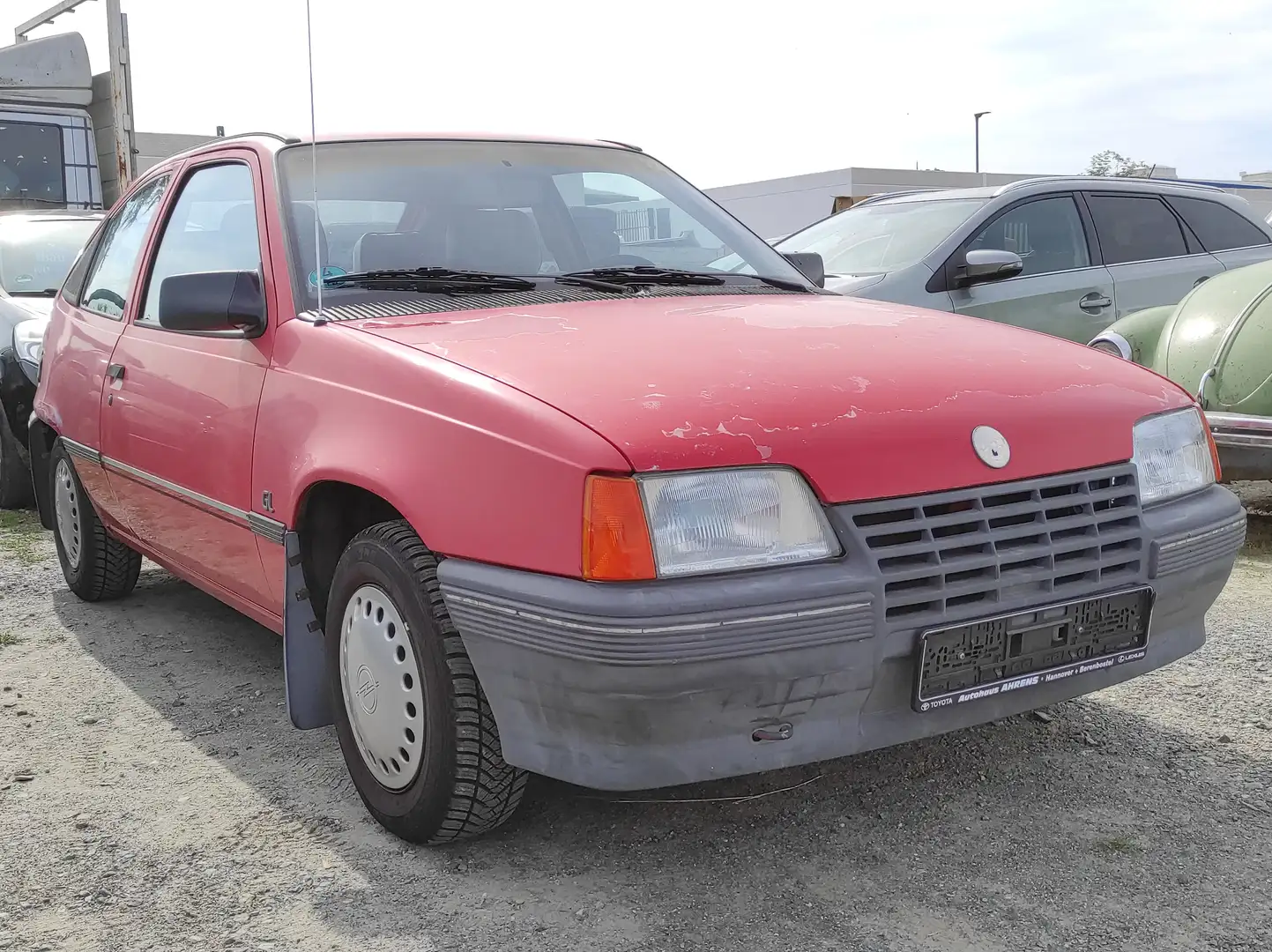 Opel Kadett E GL AUTOMATIK ZV SERVO ALLWETTER EL.AUSSENSPIEGEL Rot - 2