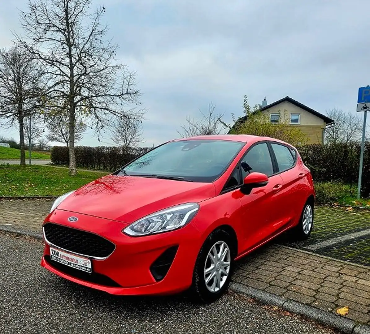 Ford Fiesta Trend*1.Hand*Scheckheft*LED* Rot - 1