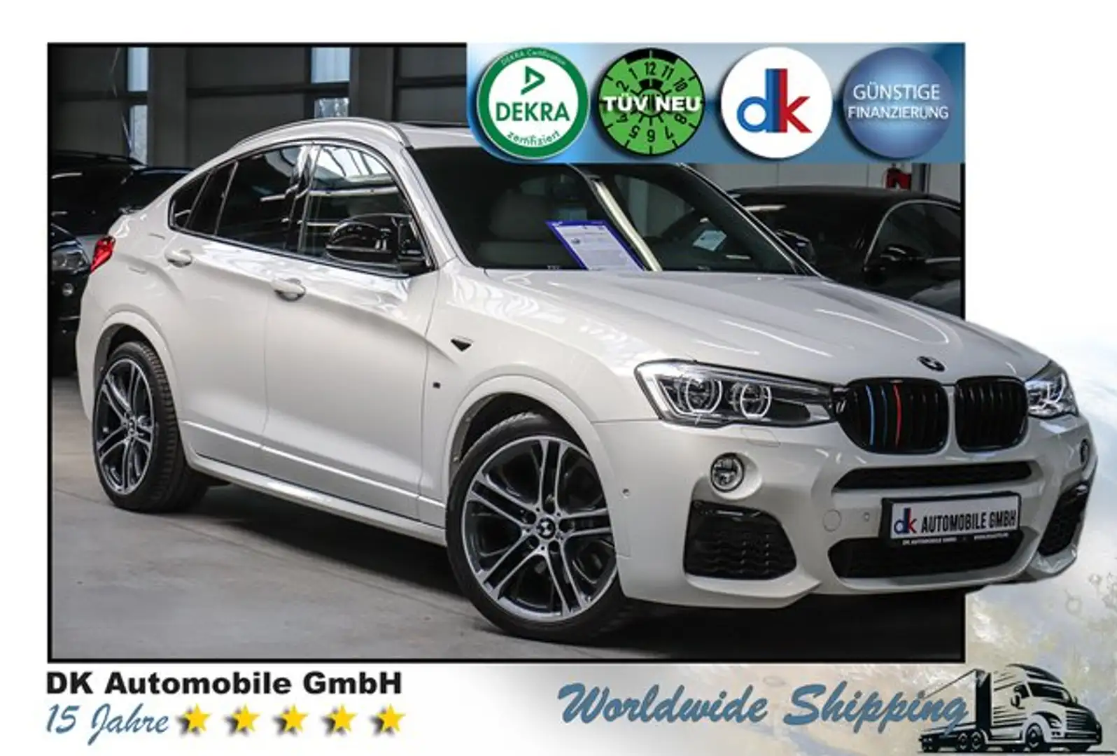 BMW X4 M40i Sport-Aut/HARMAN/KAMERA/HUD/ADAPTIV LED/ Weiß - 1