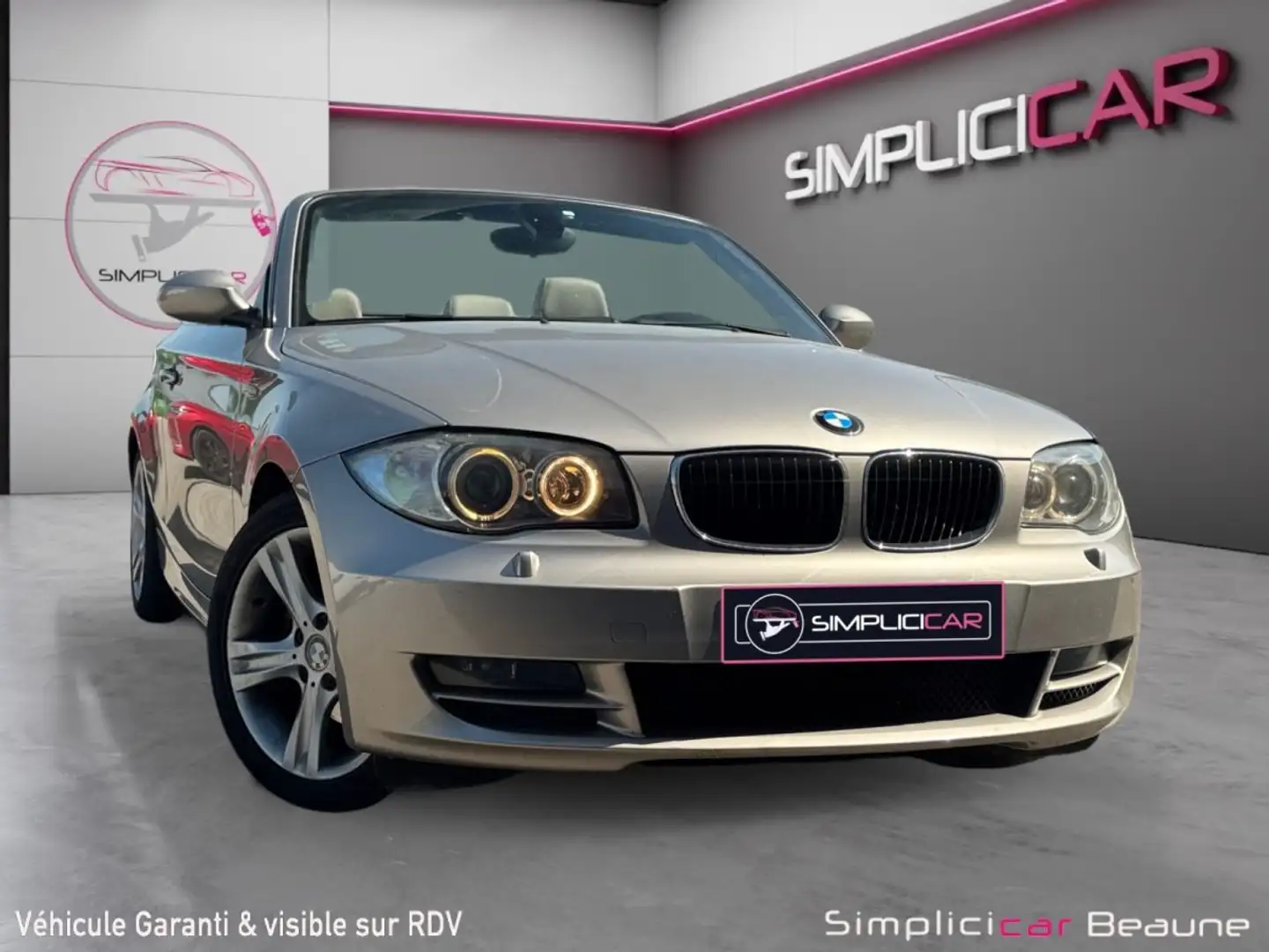 BMW 120 SERIE COUPE E82 120d 177 ch Luxe Gri - 1