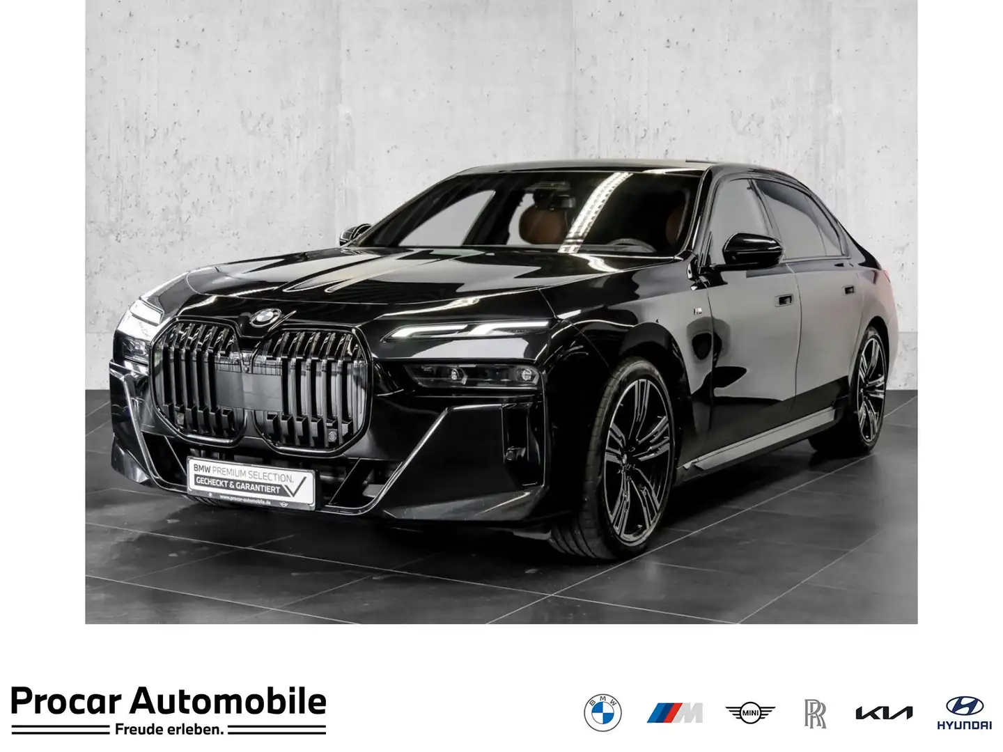 BMW 740 d xDrive M Sport Pro LC Prof. Standhzg. Aktivlenku Nero - 1