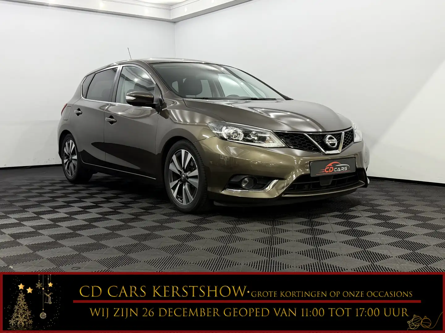 Nissan Pulsar 1.6 DIG-T GT Half leder, 360 Camera, Navi, Cruise Brun - 1