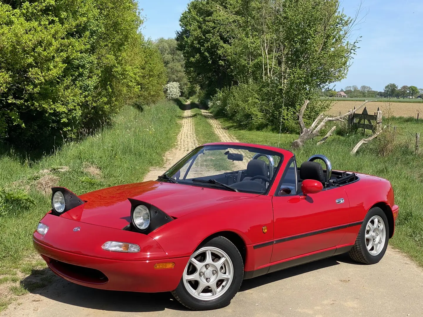 Mazda MX-5 1.6i NA Roşu - 1