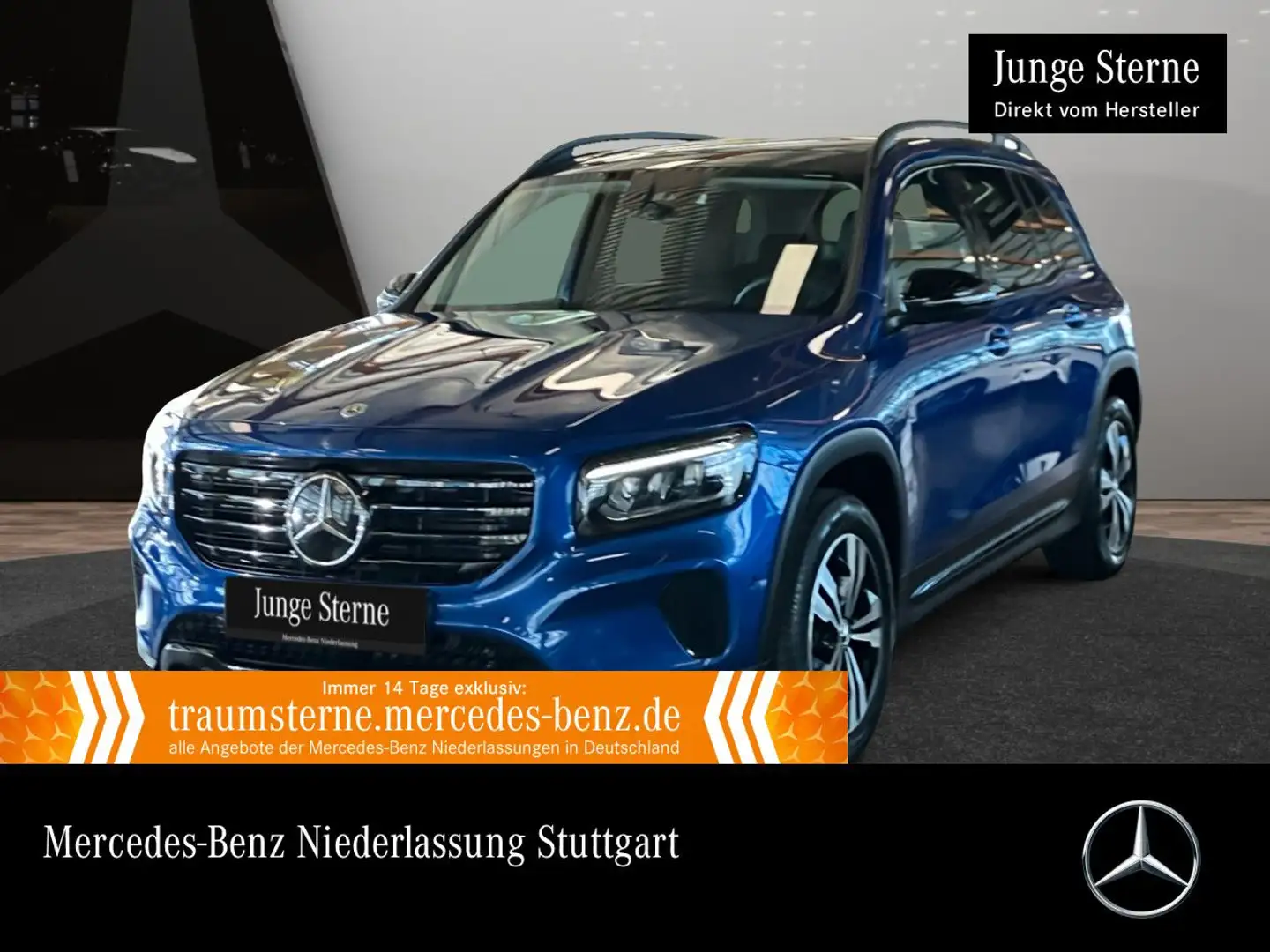 Mercedes-Benz GLB 250 4M PROGRESSIVE+NIGHT+PANO+LED+KAMERA+8G Albastru - 1
