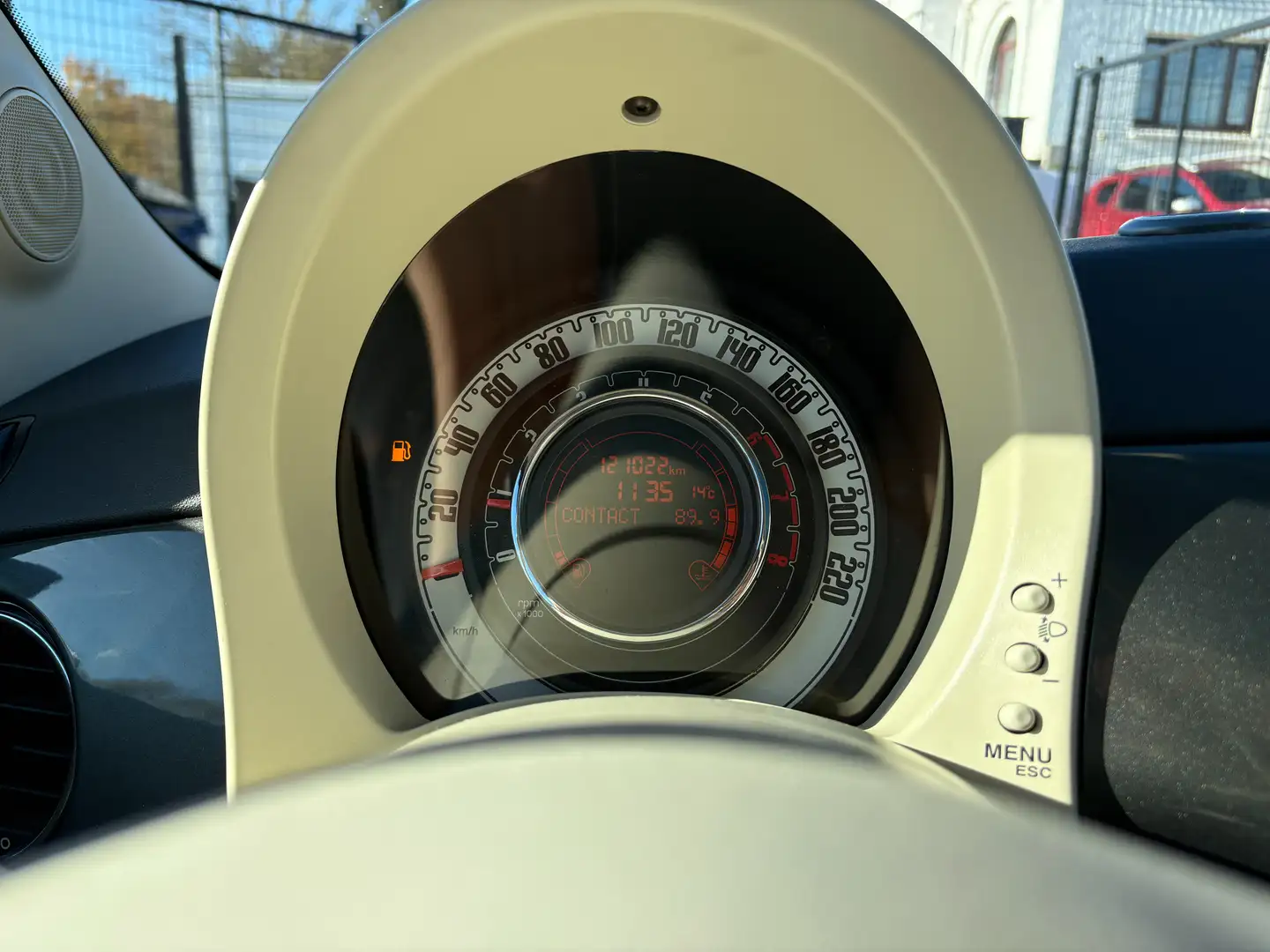 Fiat 500 1.2i Lounge - GA Grijs - 2